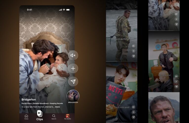 Netflix wants you to watch ‘Clips,’ its TikTok-like vertical…