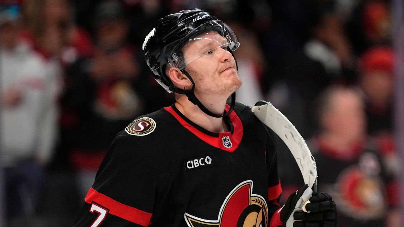 Senators' Tkachuk: Trade talk 'getting frustrating...