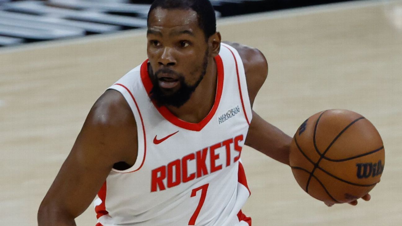 Sources: KD out again for Game 6 due to ankle