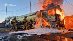 Russian attacks kill at least 20 ahead of rival ceasefires proposed by Kyiv and Moscow